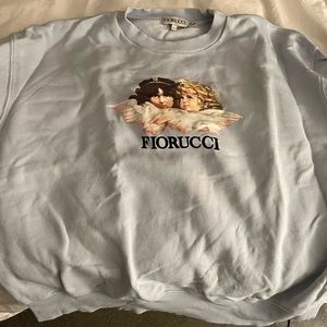 FIORUCCI Cherub baby blue sweatshirt